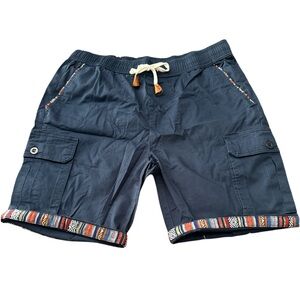 JMIERR Men’s Navy Blue Cargo Shorts